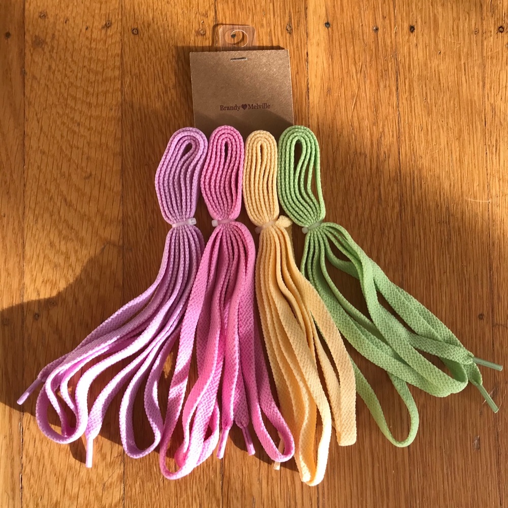 Pastel shoes laces 🌱🌸💫